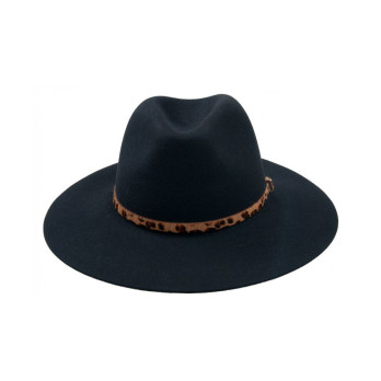 Dámsky klobúk 53365/17 Fedora Animal Strap