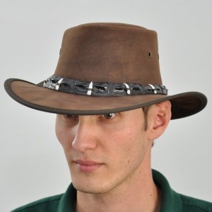 Westernový klobúk 1033 kožený