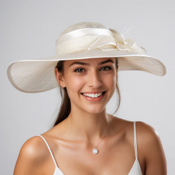 Dámsky sisalový klobúk 11872