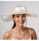 Dámsky sisalový klobúk 11872